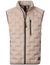 bodywarmer Casa Moda beige gewatteerd