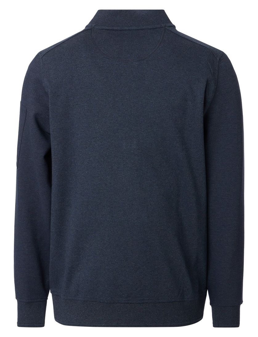 vest Casa Moda donkerblauw