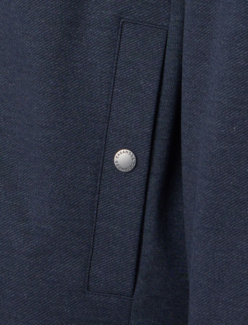 vest Casa Moda donkerblauw