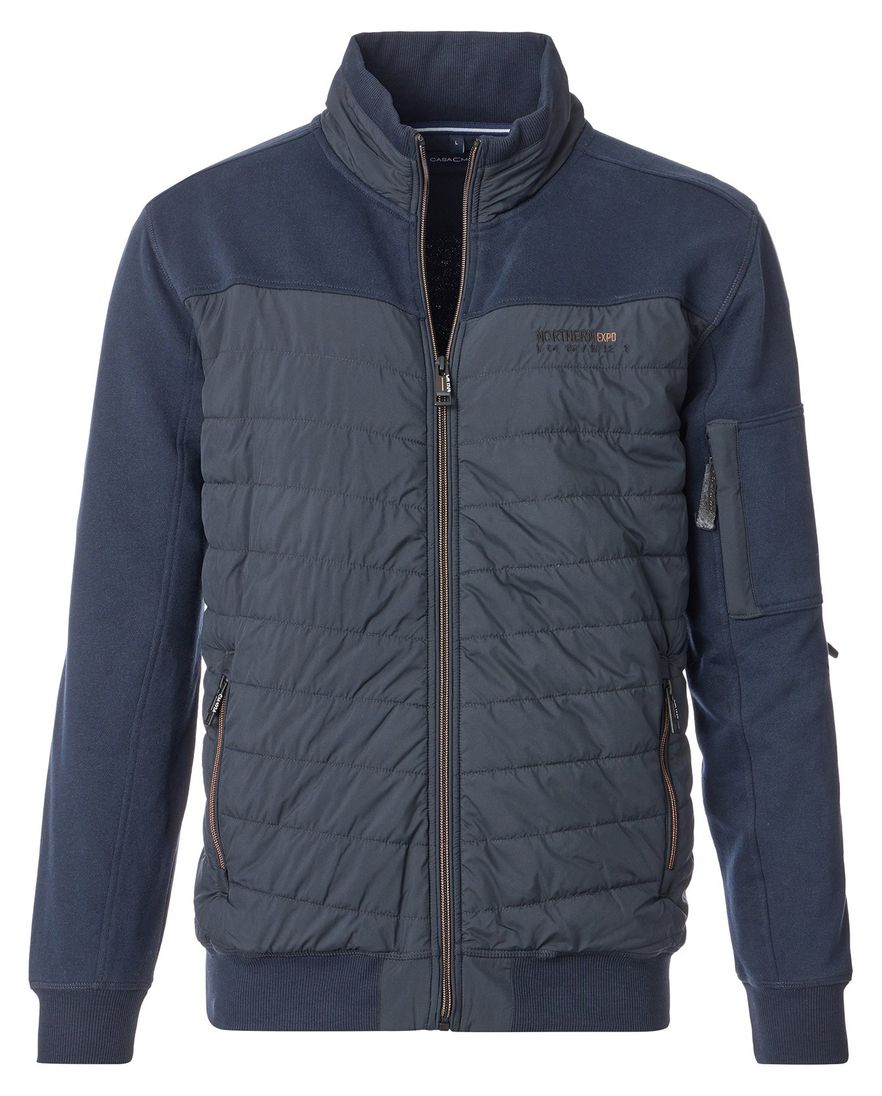 Casa Moda tussenjas blauw