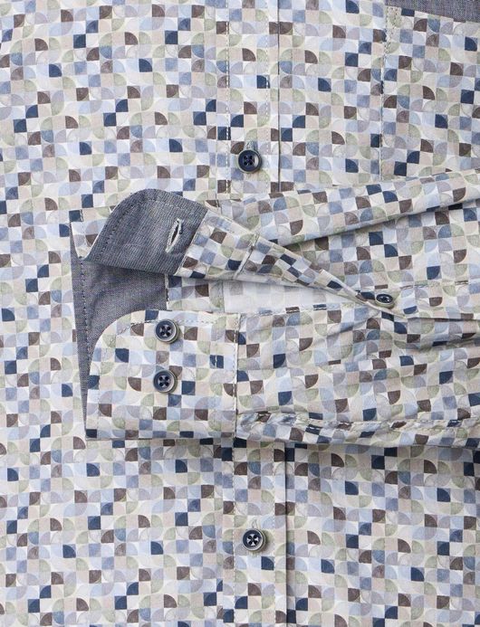 Casa Moda Casual Fit casual overhemd blauw