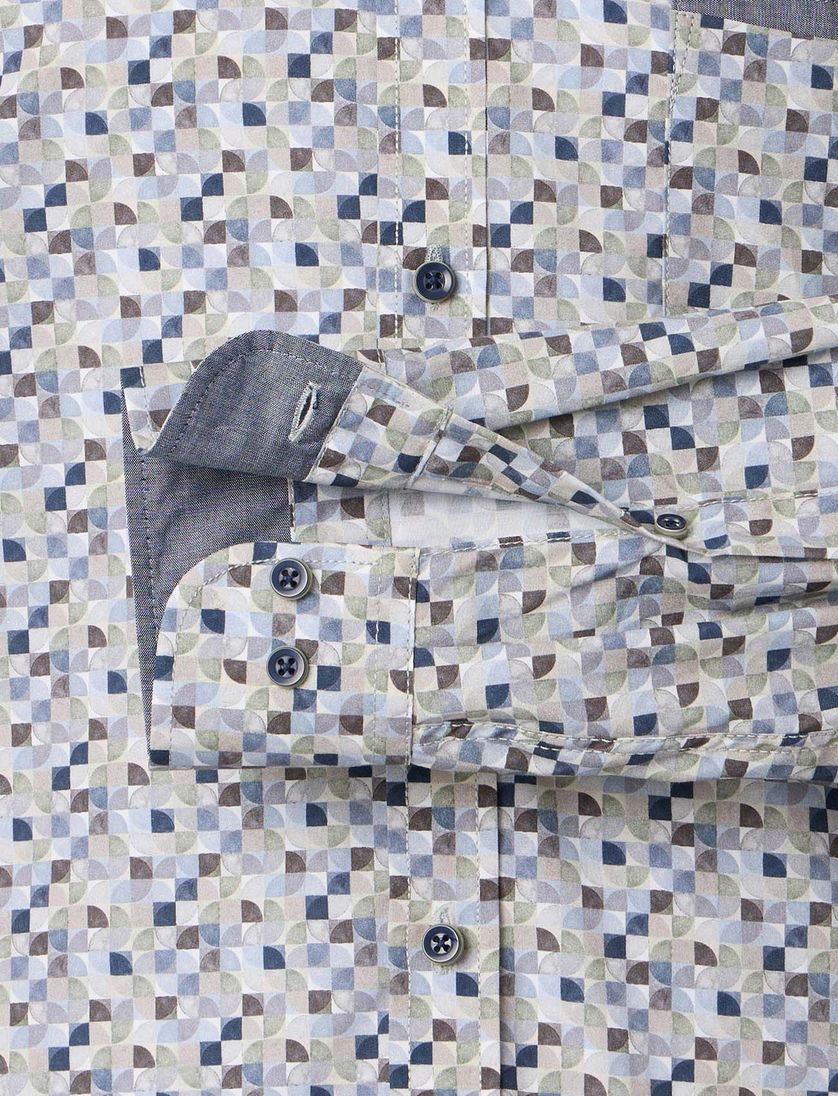 casual overhemd Casa Moda Casual Fit blauw