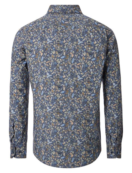 Casa Moda Casual Fit casual overhemd donkerblauw