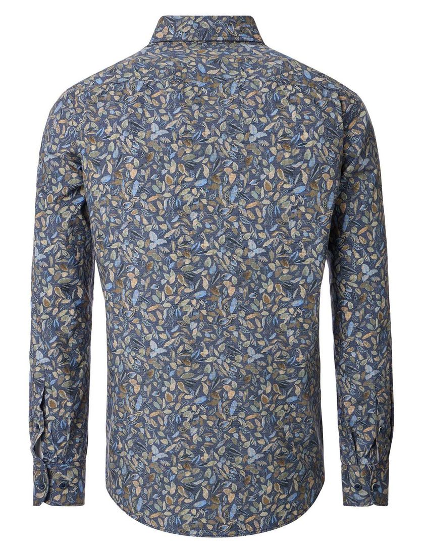 casual overhemd Casa Moda Casual Fit donkerblauw