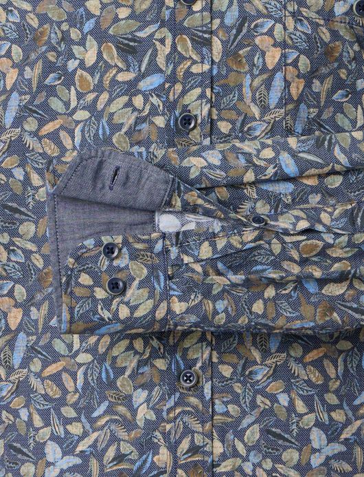 Casa Moda Casual Fit casual overhemd donkerblauw