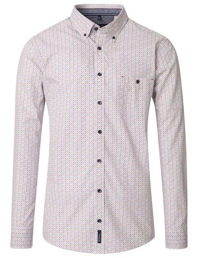 Casa Moda casual overhemd Casa Moda Casual Fit rood