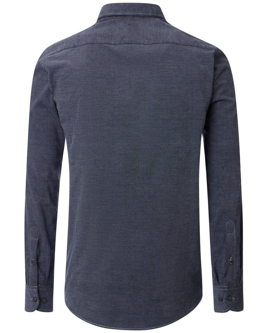 Casa Moda Casual Fit casual overhemd donkerblauw