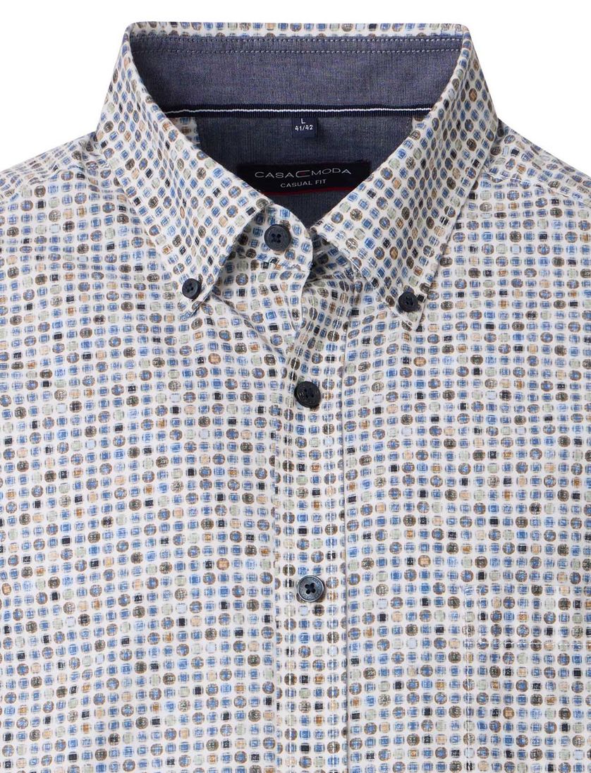 casual overhemd Casa Moda Casual Fit wit
