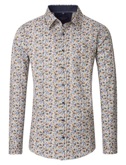 Casa Moda casual overhemd Casa Moda Casual Fit oranje