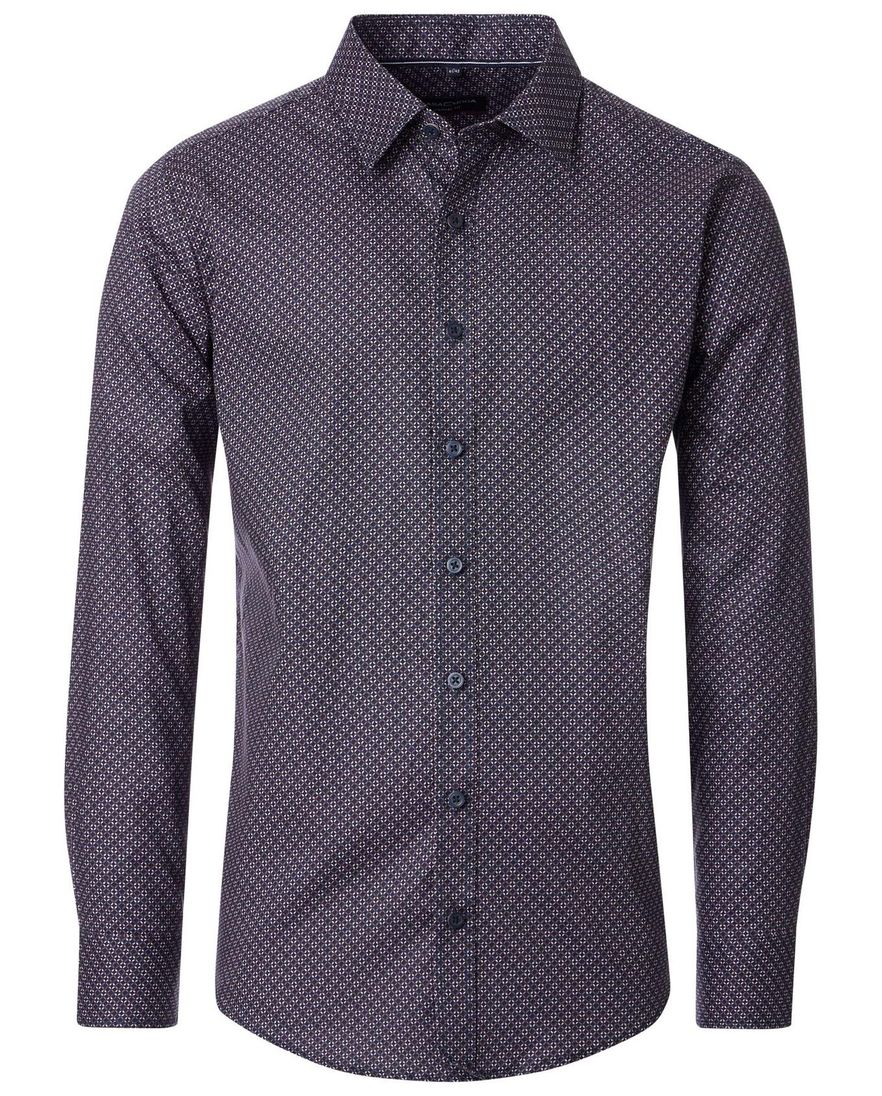 Casa Moda Casual Fit casual overhemd paars