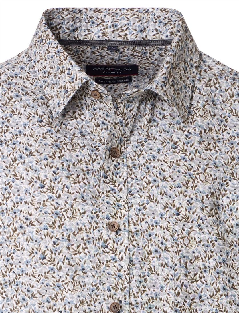 Overhemd Casa Moda casual fit print