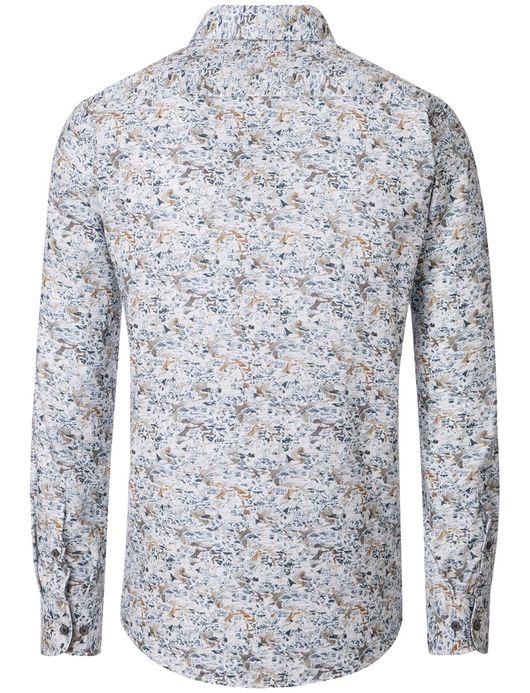 Casa moda overhemd katoen casual fit print
