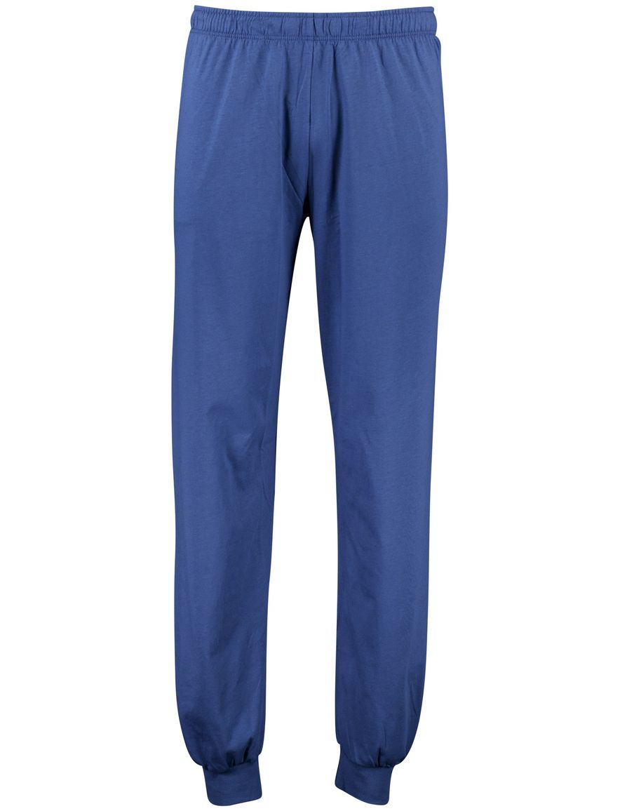 Schiesser pyjama normale fit blauw geprint