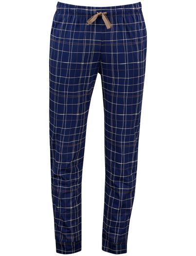 Schiesser Schiesser Mix+Relax pyjamabroek blauw