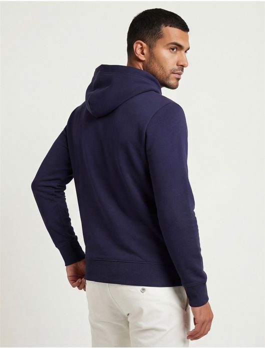 Hoodie donkerblauw Gant