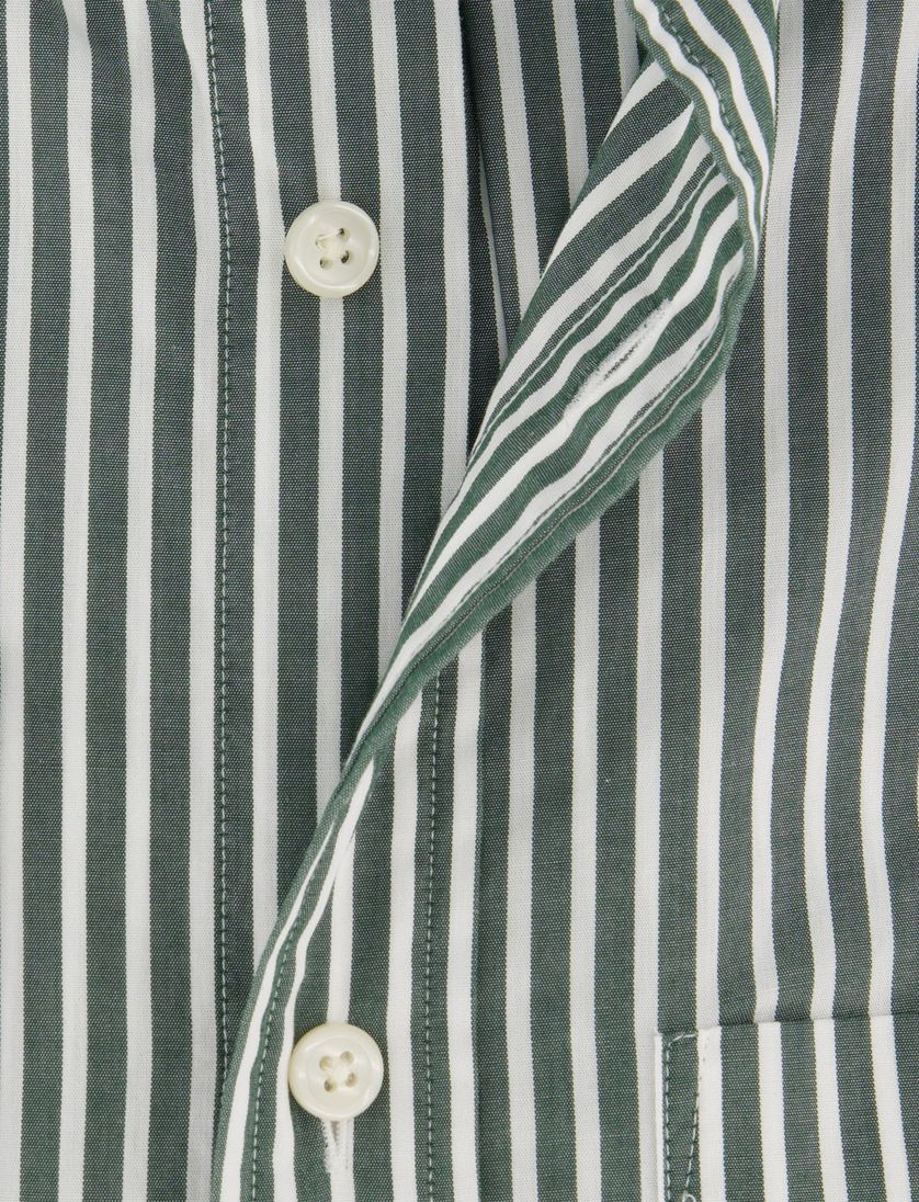 Gant casual overhemd regular fit groen katoen