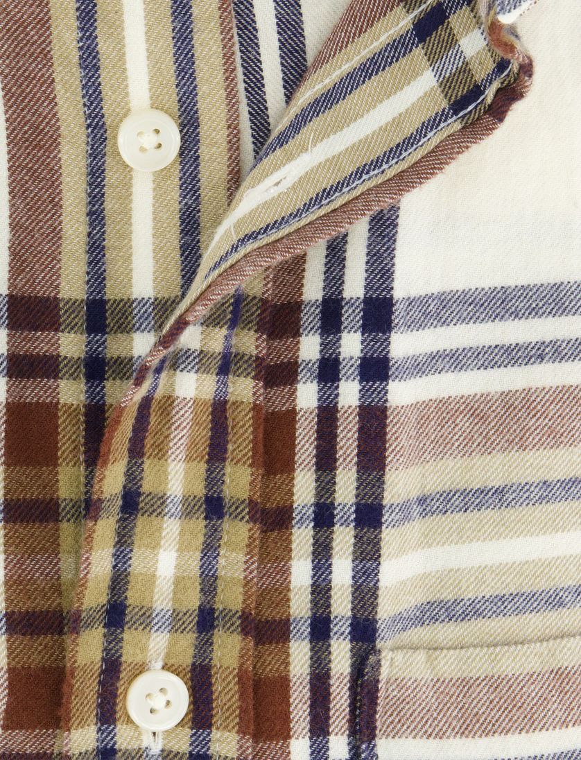 Gant katoenen overhemd bruin