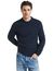 Gant regular fit trui donkerblauw wol