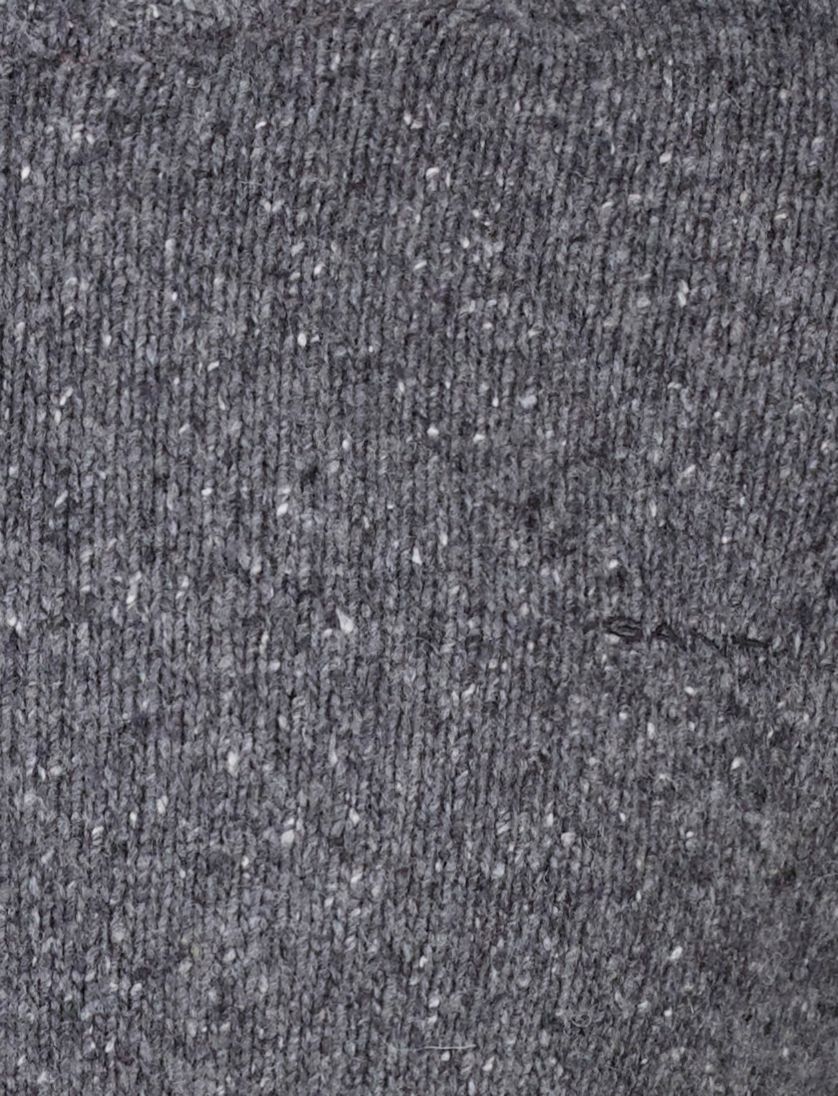 Gant grijs trui ronde hals wol