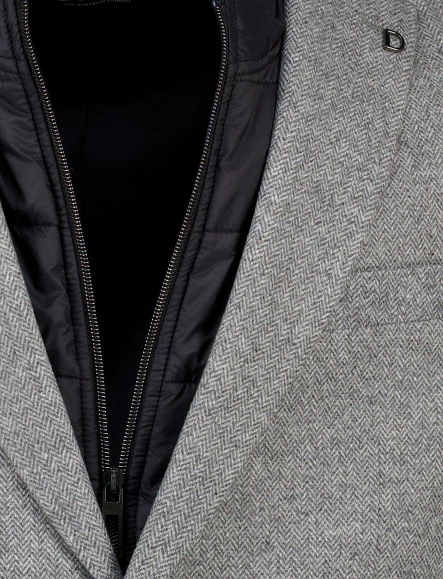 Digel modern fit colbert grijs