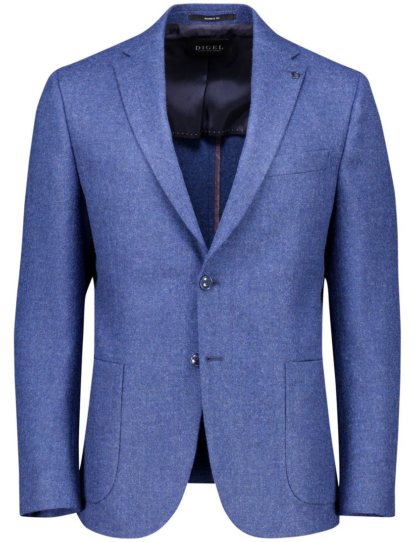 Digel colbert edward modern fit blauw normale fit