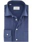 Eton classic fit overhemd blauw katoen