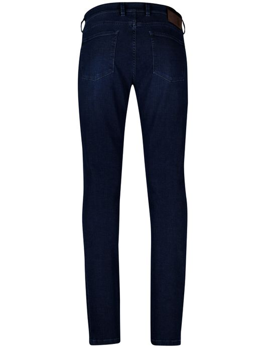 Gardeur saxton denim jeans donkerblauw effen normale fit