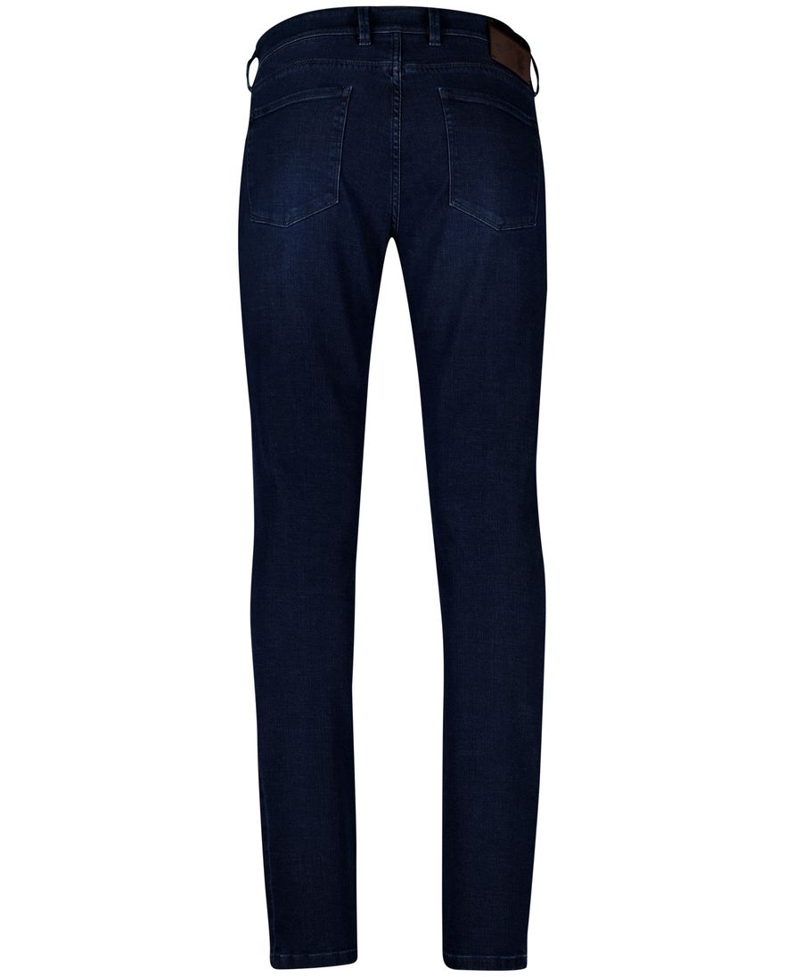 Gardeur saxton denim jeans donkerblauw effen normale fit