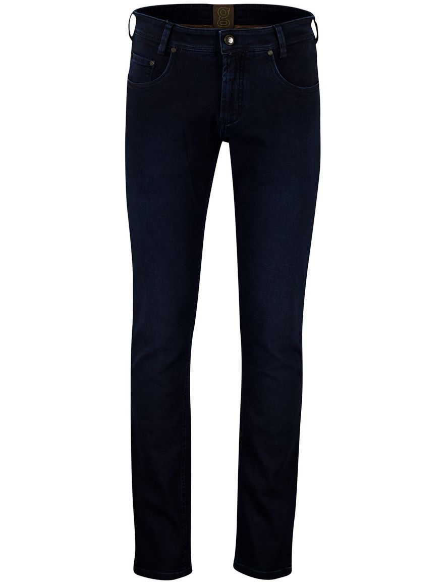 Gardeur denim jeans effen donkerblauw