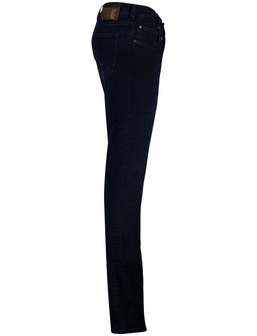 Gardeur denim jeans effen donkerblauw