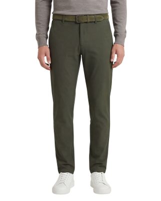 North84 North 84 travelerpants groen effen slim fit