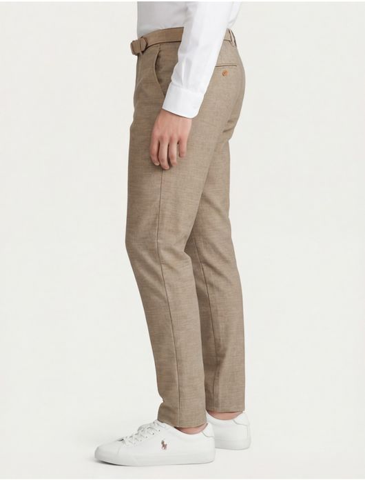 North 84 Pantalon Bruin katoen gemeleerd