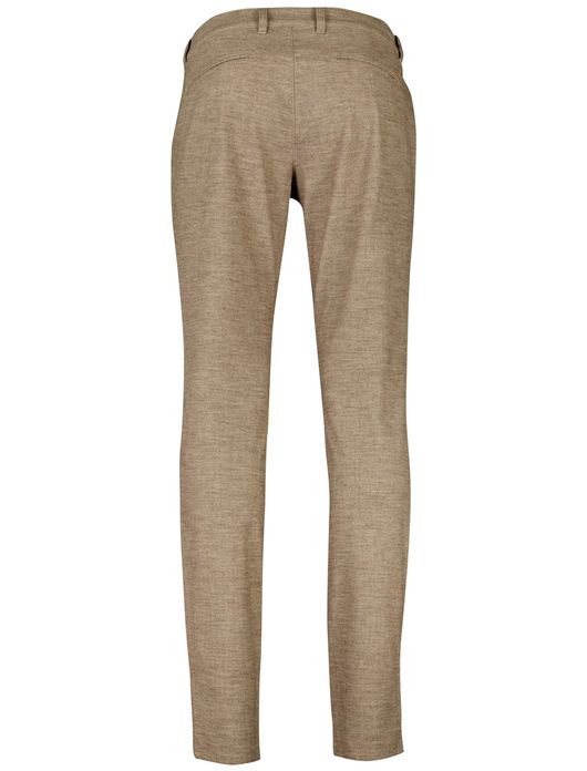 North 84 Pantalon Bruin katoen gemeleerd