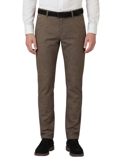 North84 Pantalon chino bruin North84