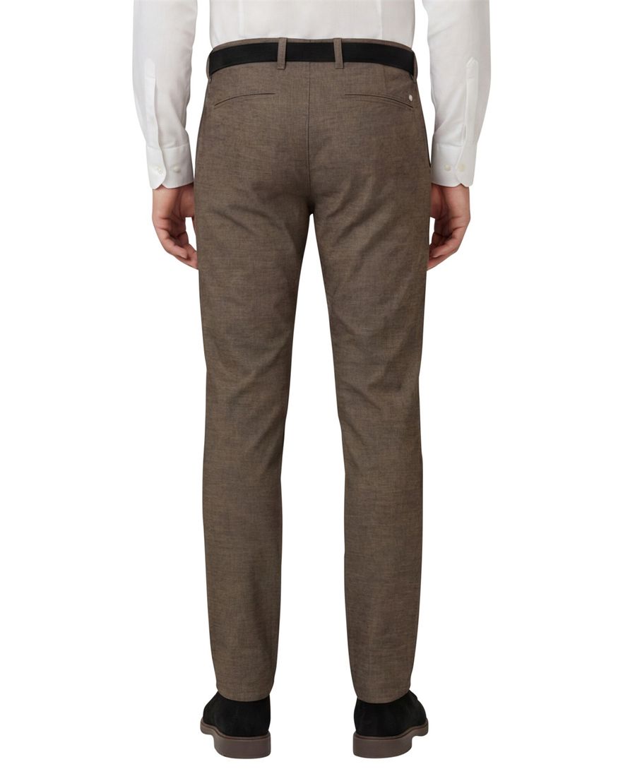 North84 Pantalon chino bruin