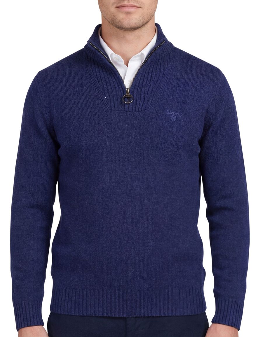 Barbour trui donkerblauw