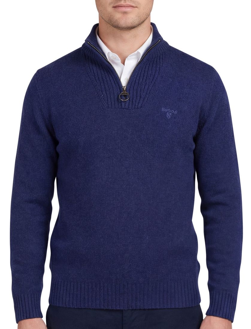 trui Barbour donkerblauw