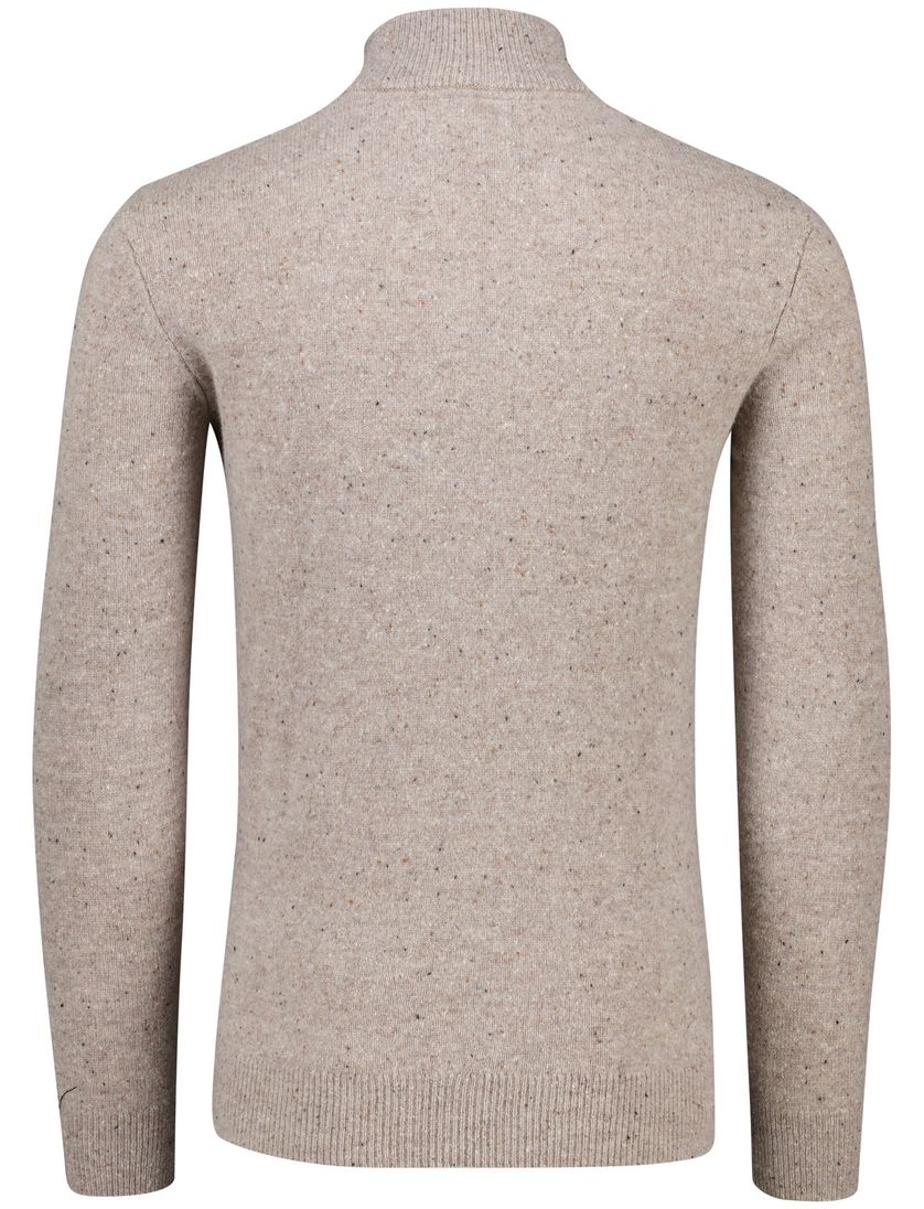 trui half zip Barbour grijs