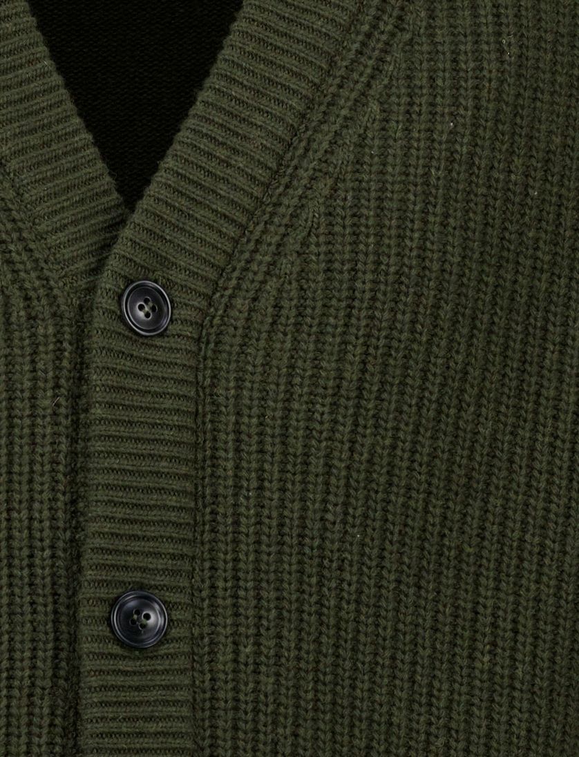 vest Barbour groen
