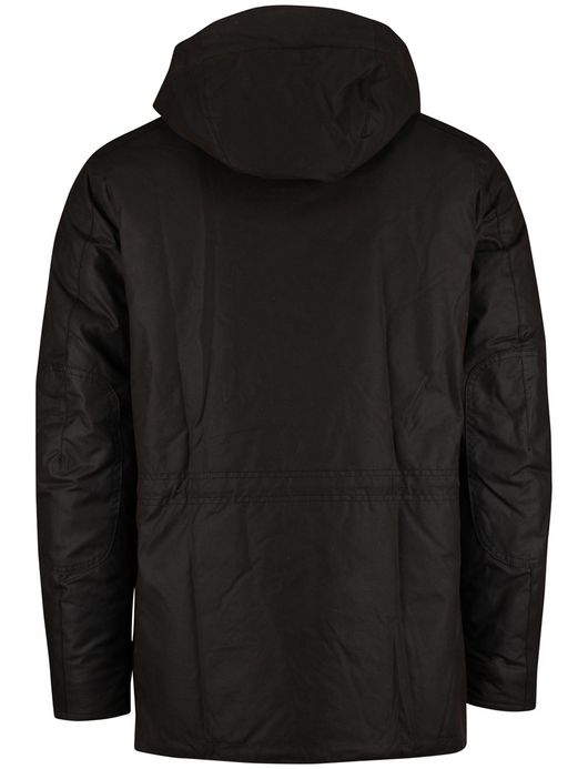 Barbour bruin effen winterjas normale fit