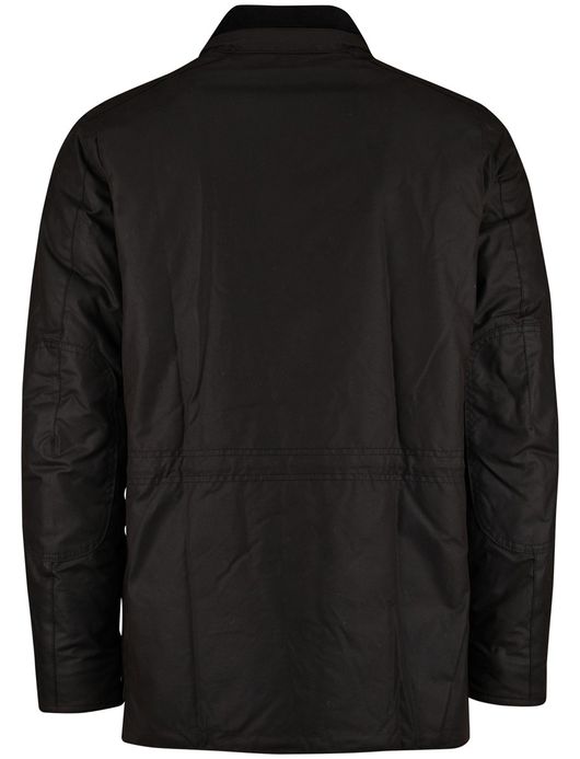 Barbour bruin effen winterjas normale fit