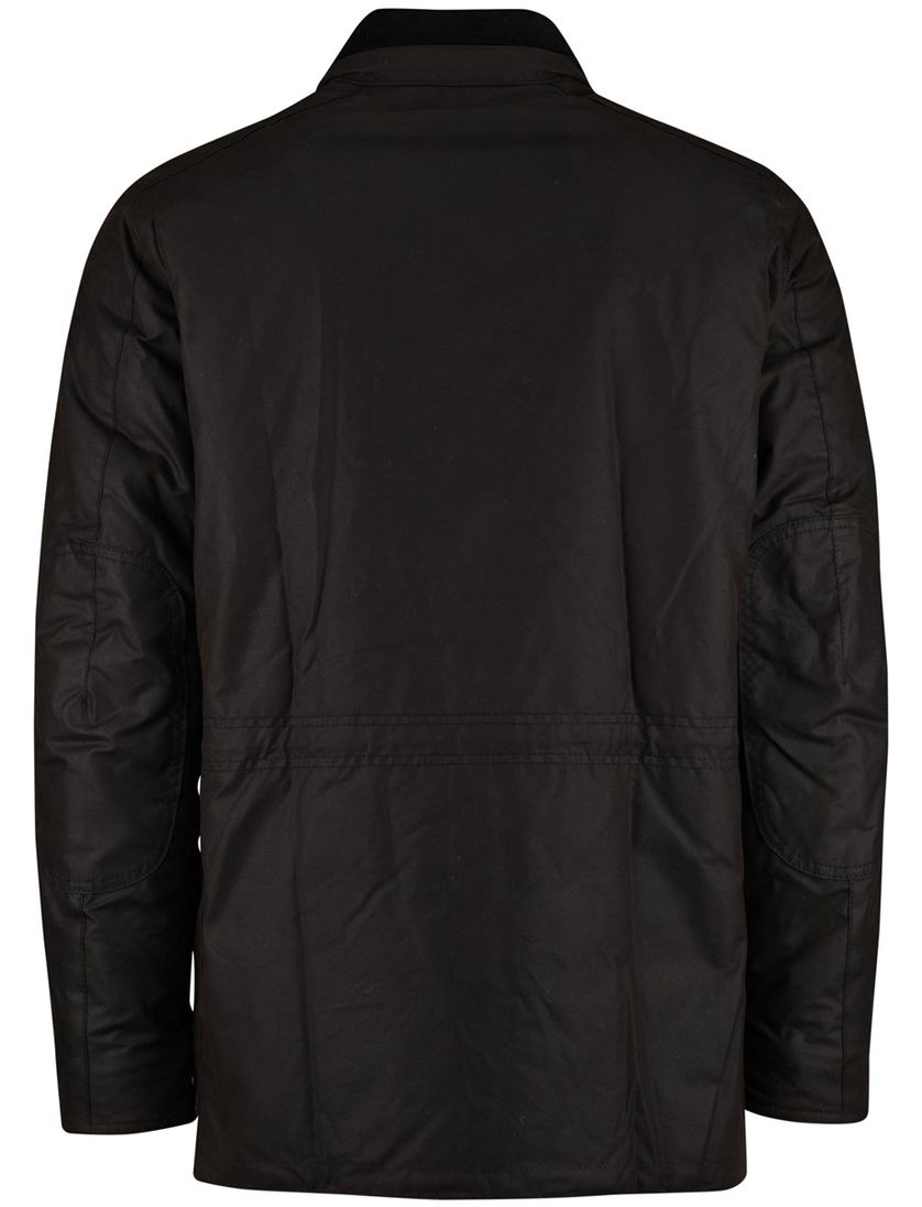 Barbour winterjas bruin effen normale fit