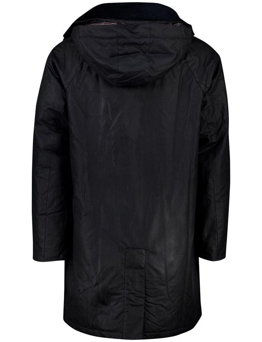Barbour tussenjas trench coat navy
