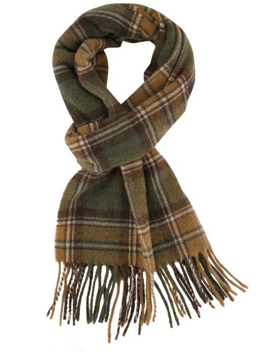 Polo Ralph Lauren sjaal wol bruin geruit