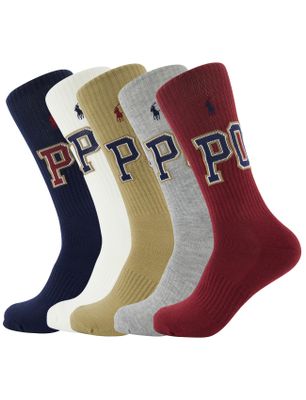 Polo Ralph Lauren Polo Ralph Lauren sokken multicolor 6 pack polyester