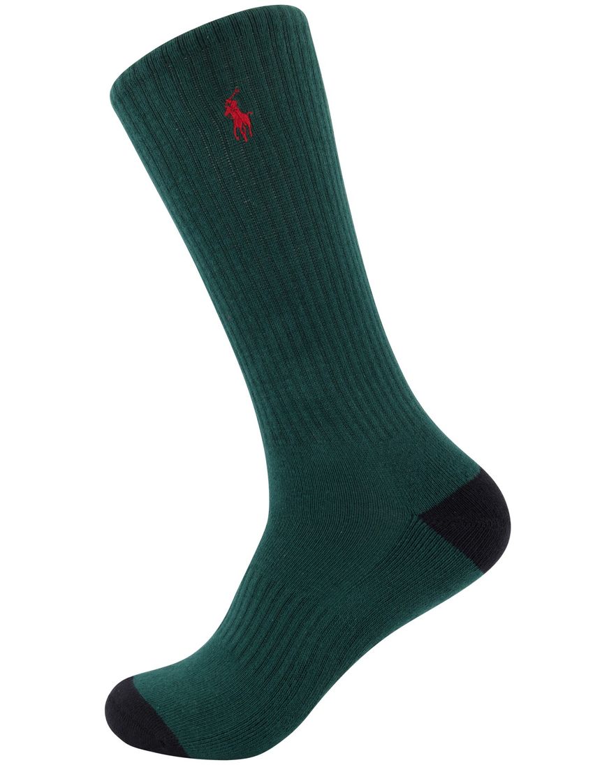 Polo Ralph Lauren 6 pack sokken multicolor bear katoen