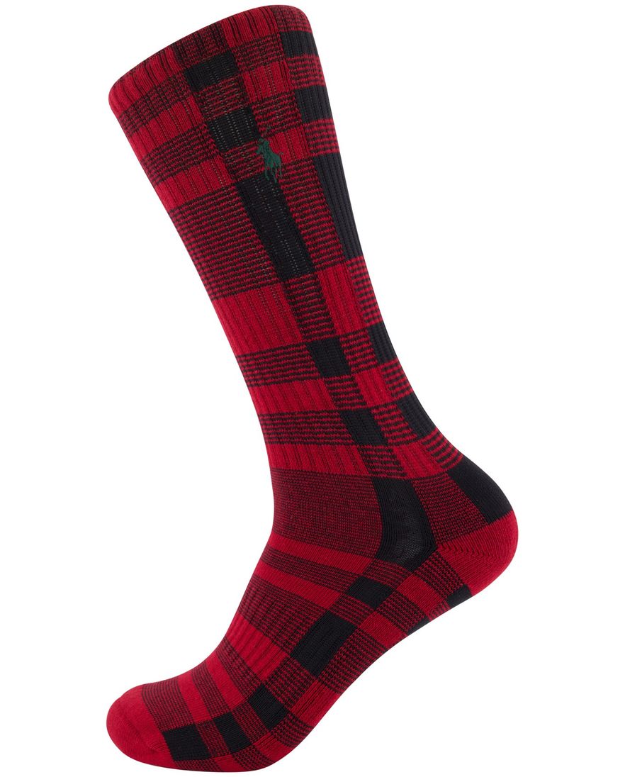 Polo Ralph Lauren 6 pack sokken multicolor bear katoen