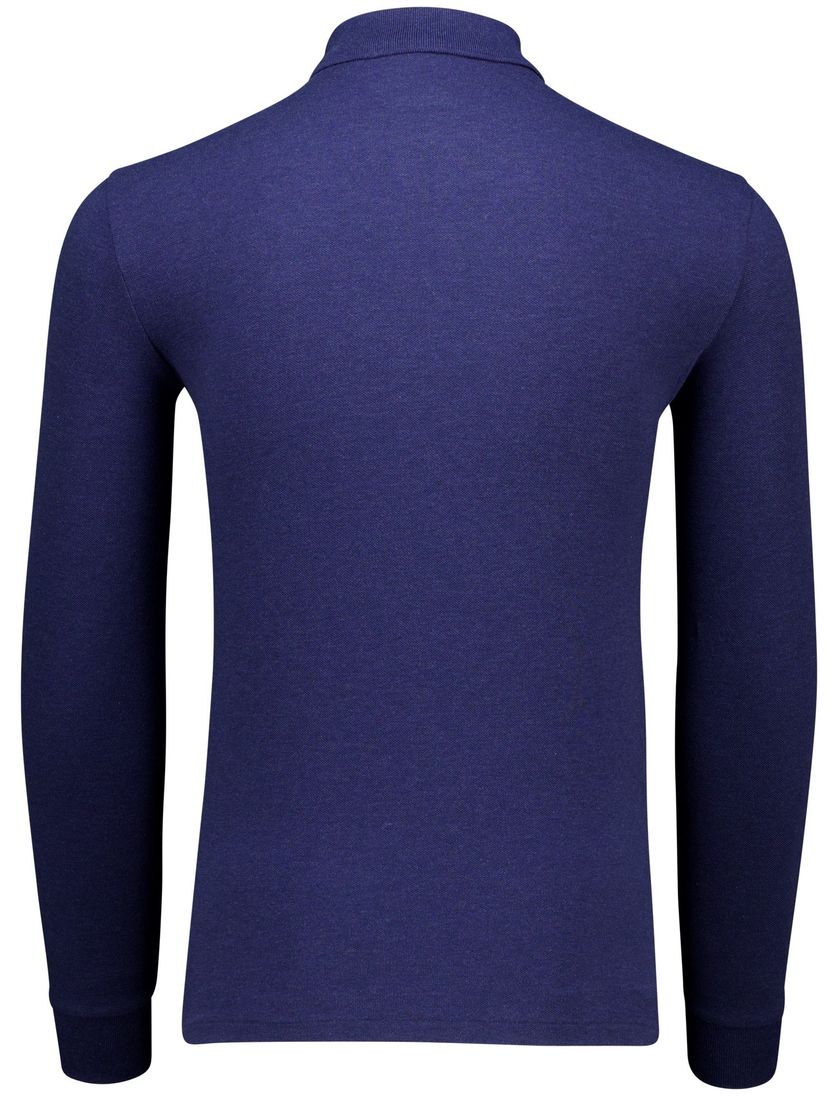 Polo Ralph Lauren polo lange mouw donkerblauw