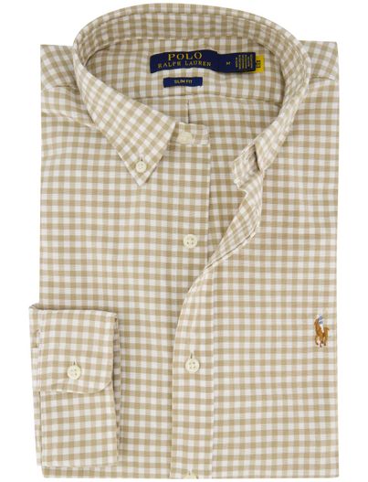 Polo Ralph Lauren Polo Ralph Lauren overhemd geruit beige geruit