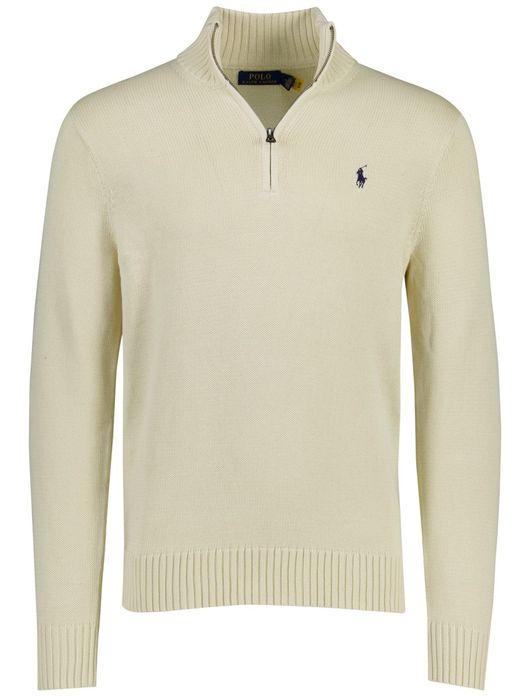 Polo Ralph Lauren trui half zip cream